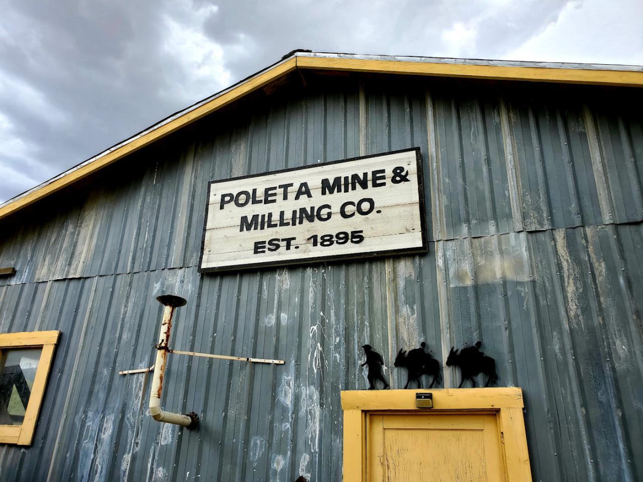 "poleta mine and milling co. est 1895"